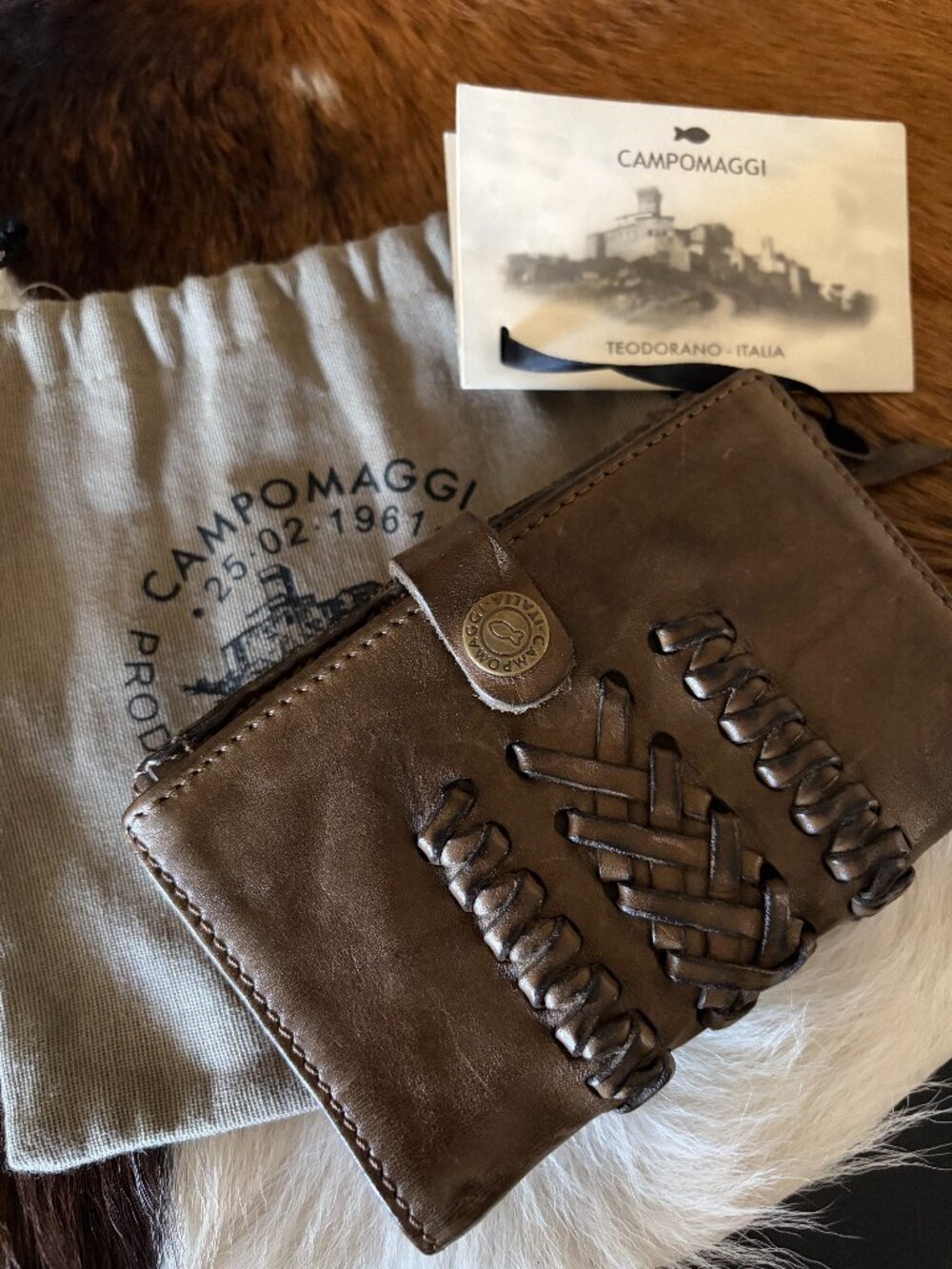 Campomaggi Small Wallet NWT